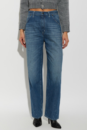 Maison Margiela Jeans with Vintage Effect