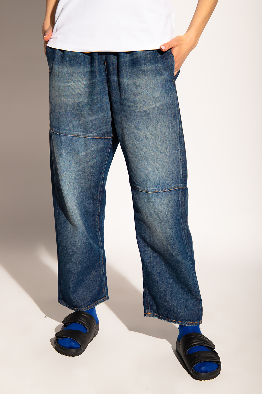 MM6 Maison Margiela Jeans with elastic waistband