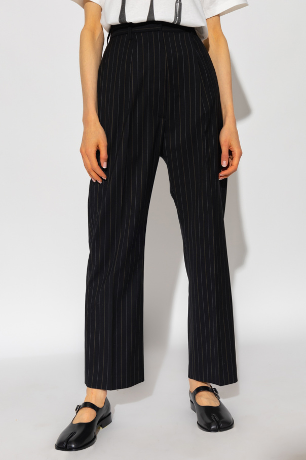 front trousers MM6 Maison Margiela - Pleat - IetpShops Egypt