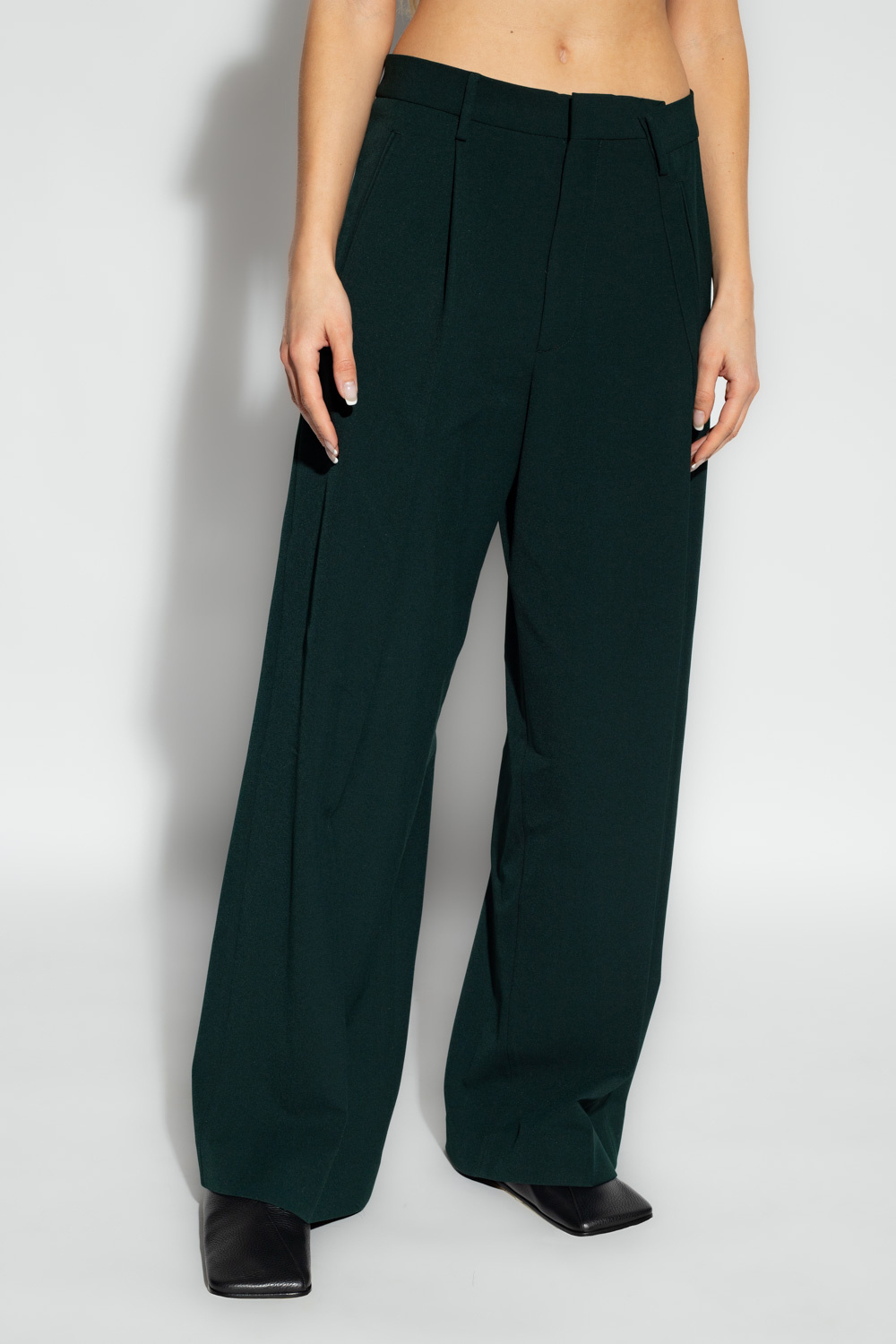 MM6 Maison Margiela Pleat-front trousers