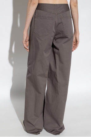 MM6 Maison Margiela Trousers with wide legs
