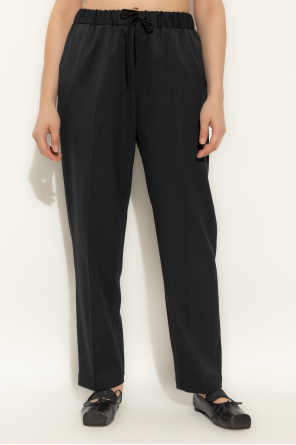 MM6 Maison Margiela Spodnie w kant