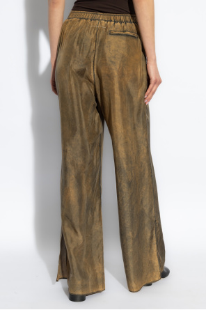 MM6 Maison Margiela Silk loose-fit trousers