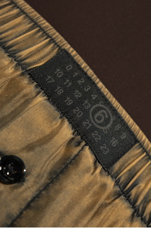 MM6 Maison Margiela Silk loose-fit trousers