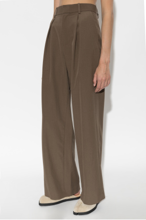 MM6 Maison Margiela Spodnie z szerokimi nogawkami