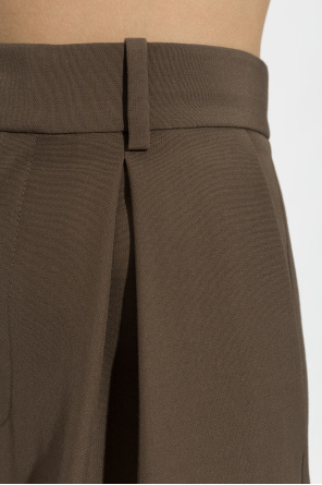 MM6 Maison Margiela Spodnie z szerokimi nogawkami