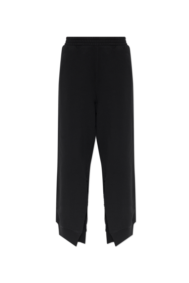 Sweatpants with slits on the legs od MM6 Maison Margiela