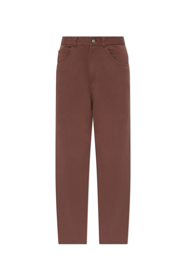 Trousers with raw-edge legs od MM6 Maison Margiela