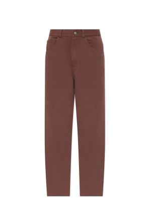 Pants with raw-edge hems od MM6 Maison Margiela
