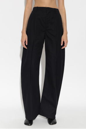 MM6 Maison Margiela Spodnie z szerokimi nogawkami