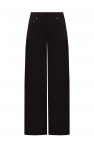 MM6 Maison Margiela BLACK Side-stripe trousers