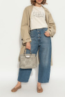 MM6 Maison Margiela BLUE High-waisted jeans