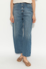 MM6 Maison Margiela BLUE High-waisted jeans