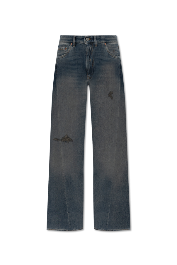 Jeans with vintage effect od MM6 Maison Margiela