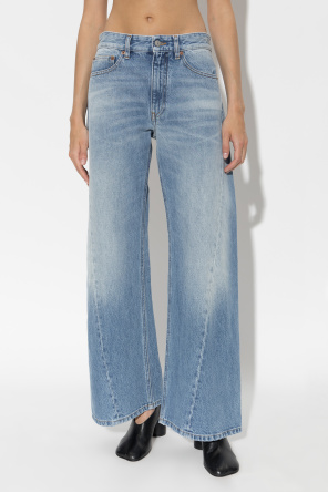 MM6 Maison Margiela Jeansy z szerokimi nogawkami