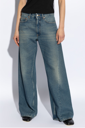 MM6 Maison Margiela Jeans with a `vintage` effect