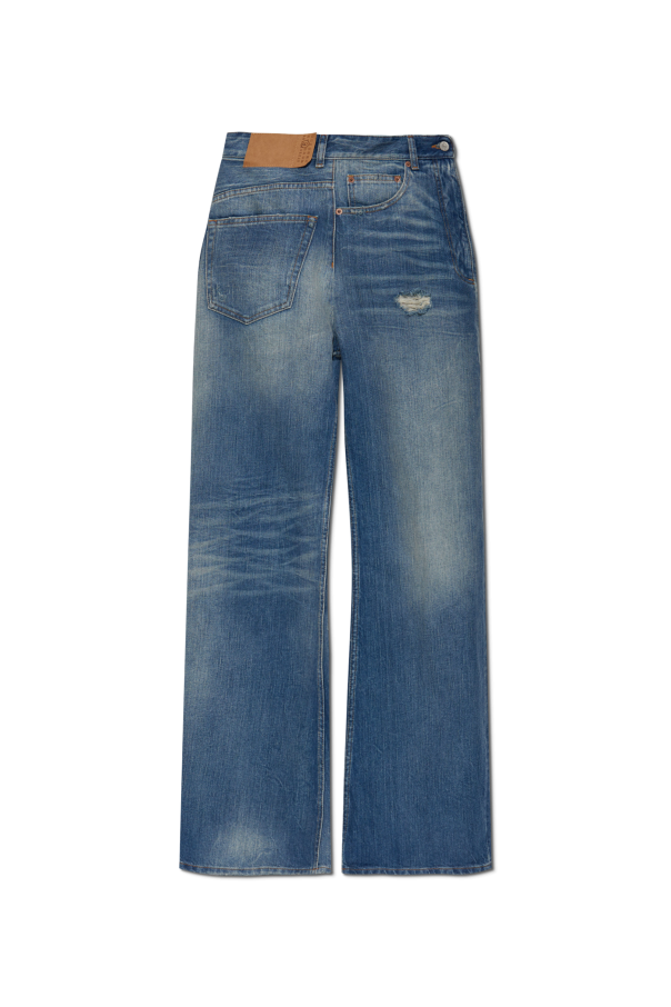 MM6 Maison Margiela Jeansy z szerokimi nogawkami