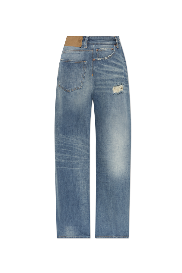 Vintage-effect jeans od MM6 Maison Margiela