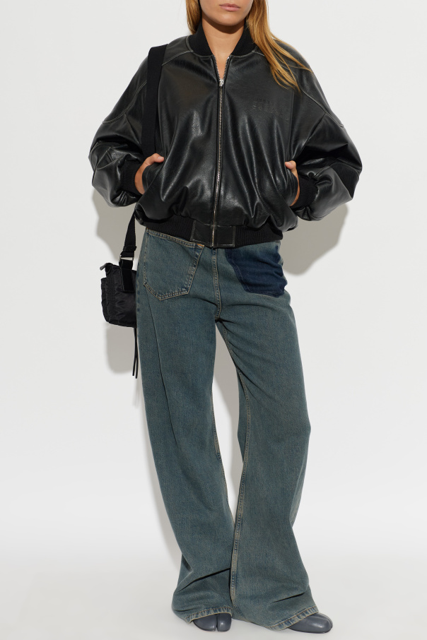 MM6 Maison Margiela Asymmetrical cut jeans
