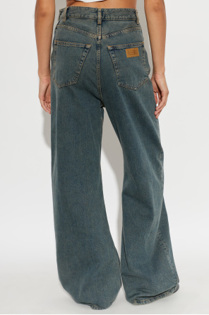 MM6 Maison Margiela Asymmetrical cut jeans