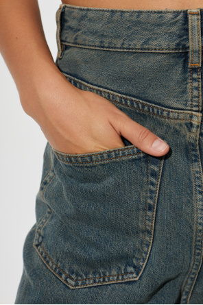 MM6 Maison Margiela Asymmetrical cut jeans