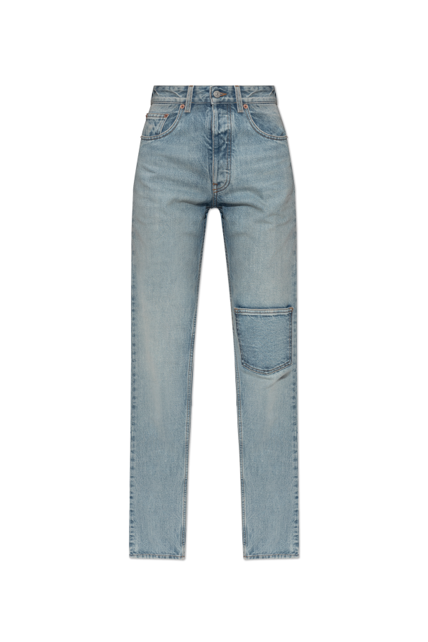 Jeans with a pocket on the leg od MM6 Maison Margiela