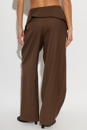 Loewe Wool Pleated Trousers