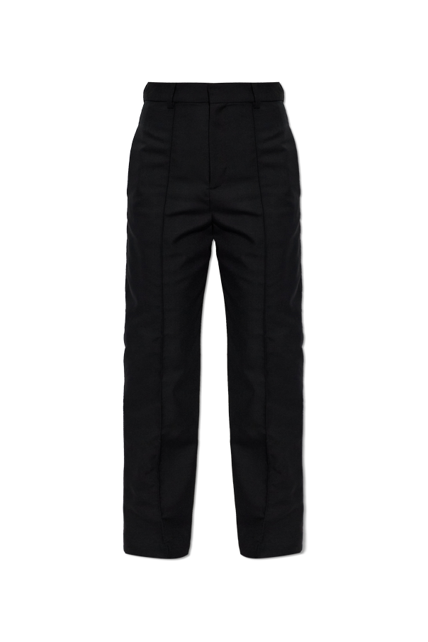 Wool pleated trousers od Loewe