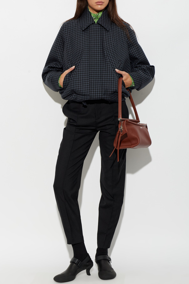 Loewe Wool pleated trousers