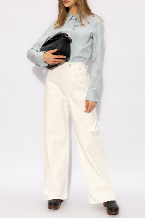 moschino white long-sleeve shirt od Loewe