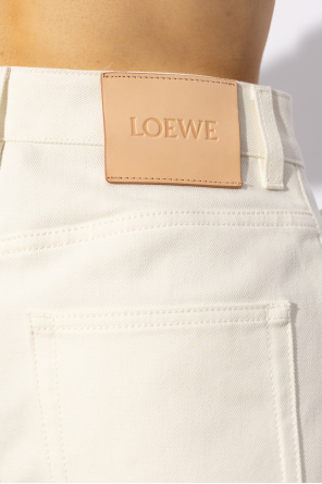 Loewe Jeansy z szerokimi nogawkami