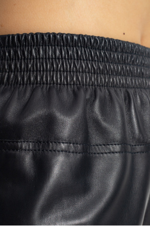 Loewe Leather satinset trousers