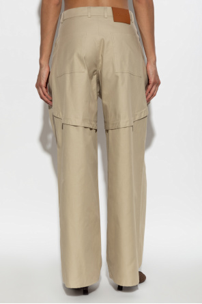 Loewe Loose-fit cotton trousers