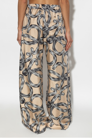 Loewe Seidenhose mit Print