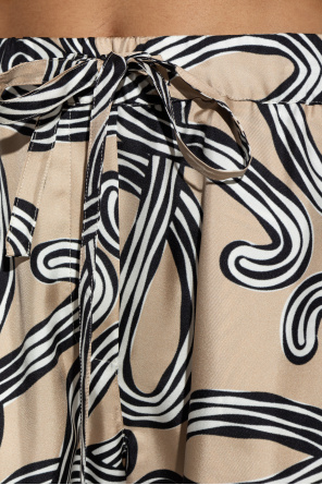 Loewe Seidenhose mit Print