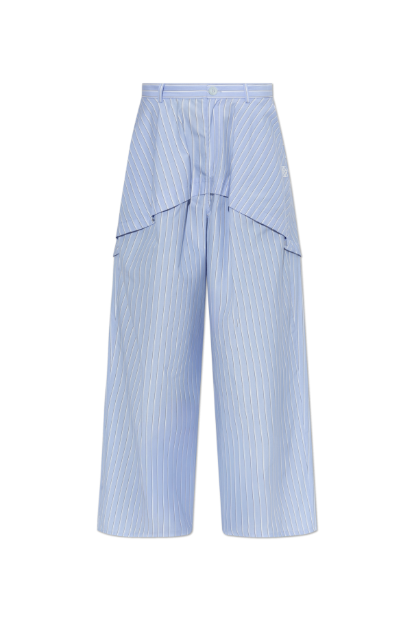 Striped pattern trousers od Loewe