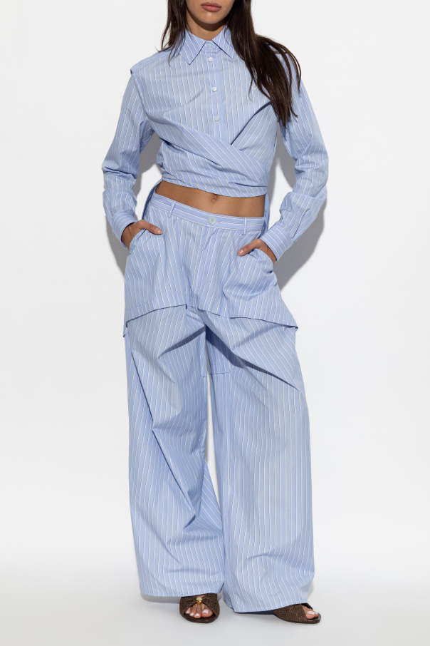 Loewe Pantalones de rayas