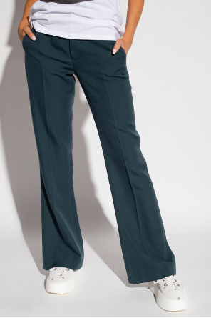 alexis tied waist shirt dress item Pleat-front trousers
