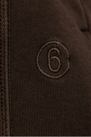 MM6 Maison Margiela Logo-embroidered sweatpants