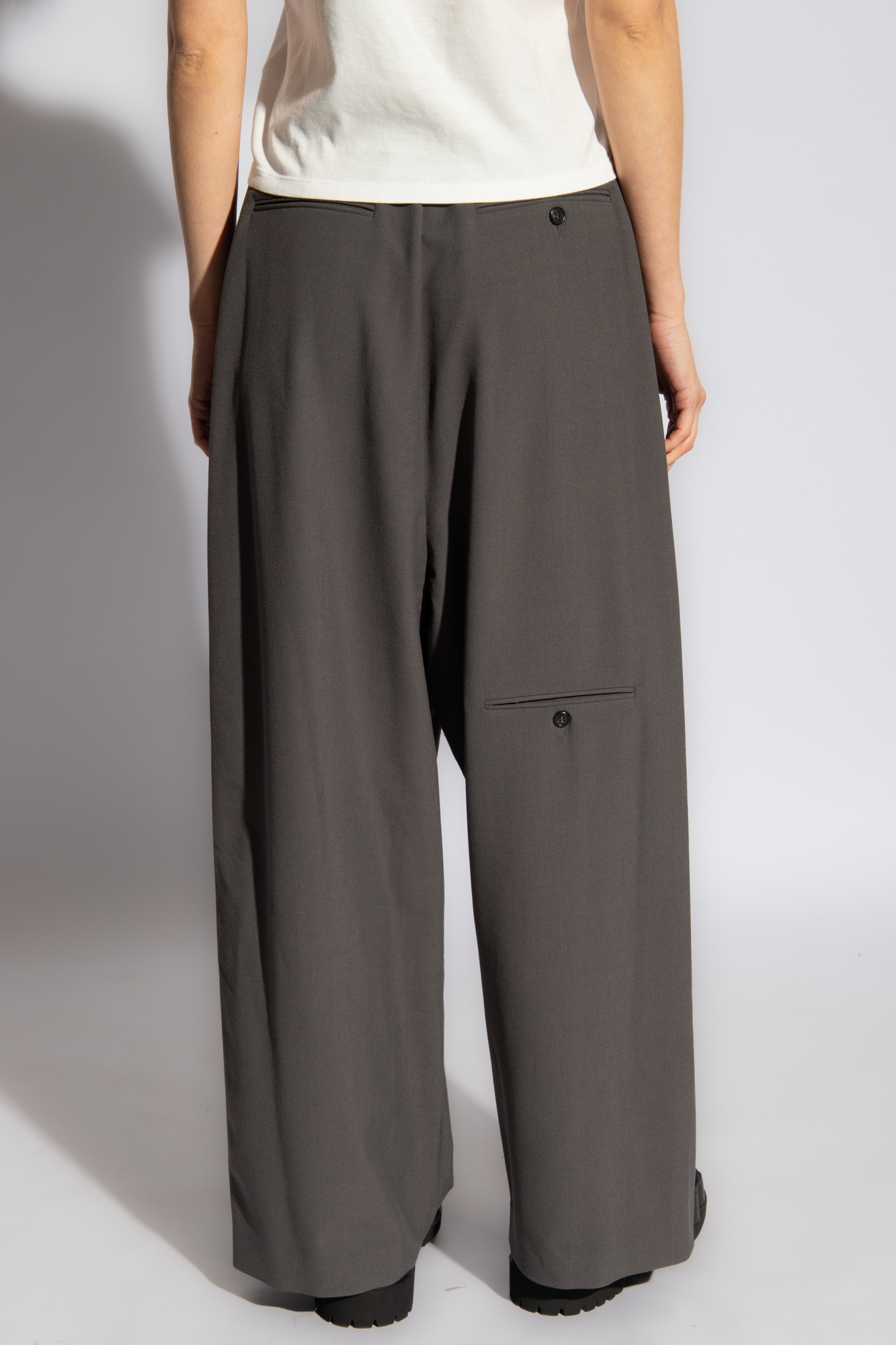 MM6 Maison Margiela Pleat-front trousers