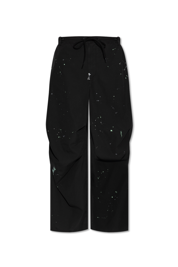 Paint stain effect trousers od MM6 Maison Margiela