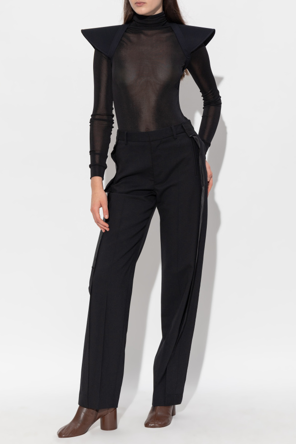 MM6 Maison Margiela Creased trousers