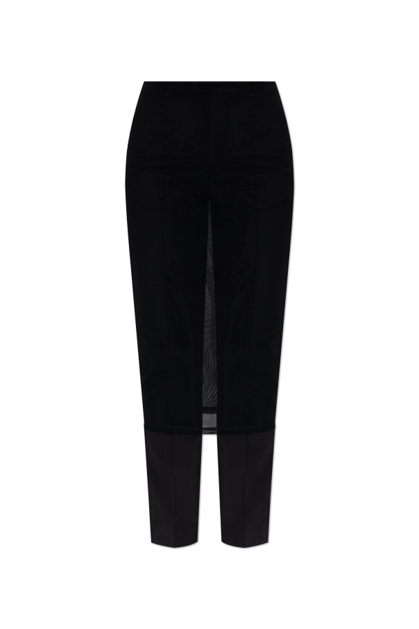 MM6 Maison Margiela Pantalones de vestir con raya