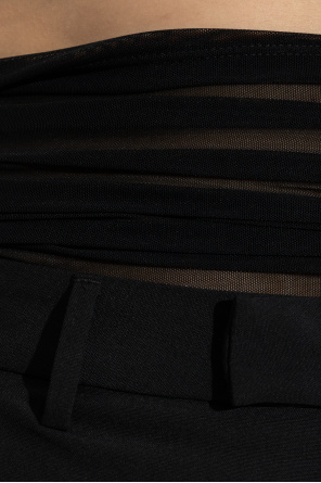 MM6 Maison Margiela Pantalones de vestir con raya