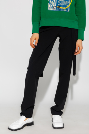 trousers with slits dsquared2 trousers Trousers with inserts
