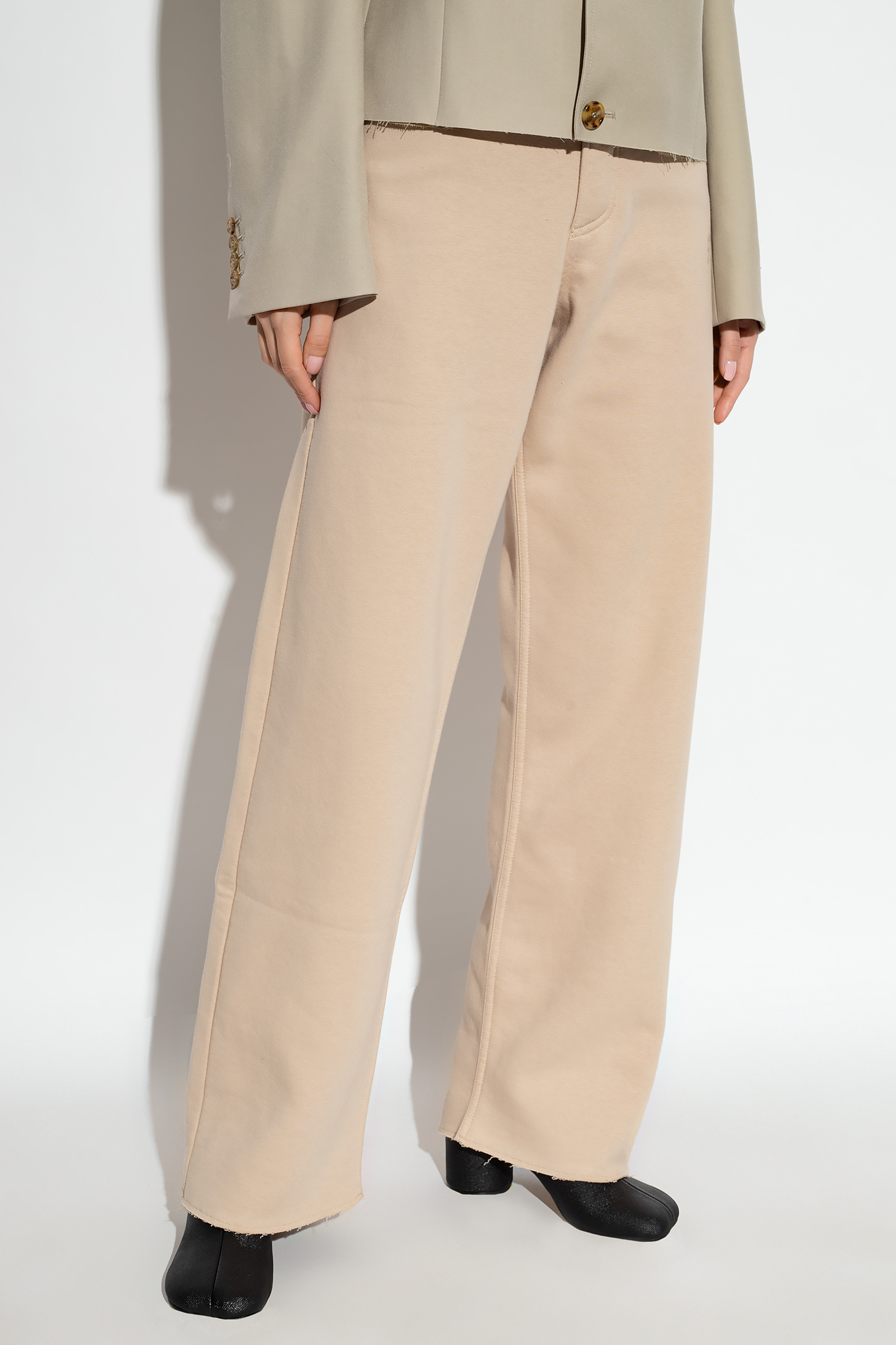 kenzo tiger motif track trousers formal item - CamaragrancanariaShops Spain  - Beige Sweatpants with logo MM6 Maison Margiela