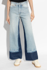 MM6 Maison Margiela BLUE Jeans with vintage effect