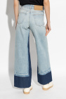 MM6 Maison Margiela BLUE Jeans with vintage effect