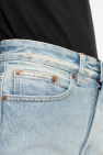 MM6 Maison Margiela BLUE Jeans with vintage effect