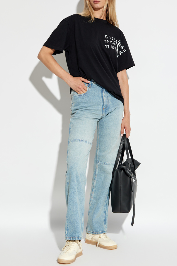 MM6 Maison Margiela Jeans with vintage effect